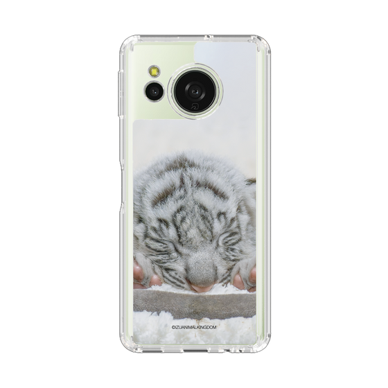 スリムプロテクションケース［ 伊豆アニマルキングダム - ホワイトタイガー - 赤ちゃん(ベビトラ） ］