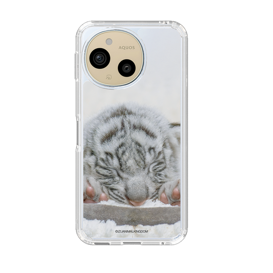 スリムプロテクションケース［ 伊豆アニマルキングダム - ホワイトタイガー - 赤ちゃん(ベビトラ） ］