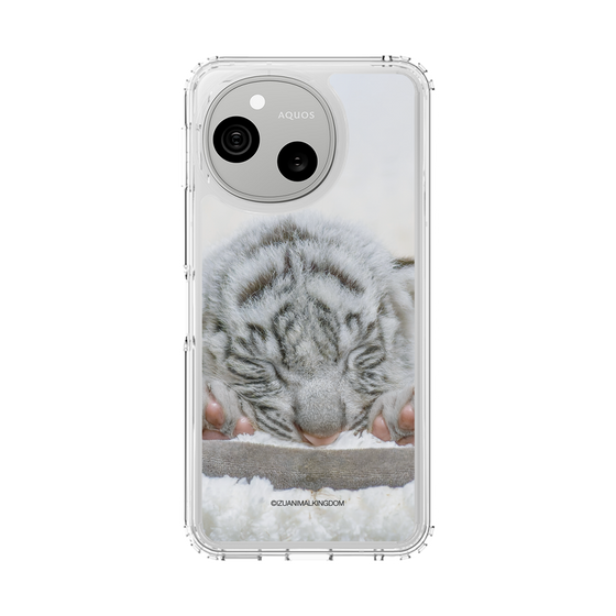 スリムプロテクションケース［ 伊豆アニマルキングダム - ホワイトタイガー - 赤ちゃん(ベビトラ） ］