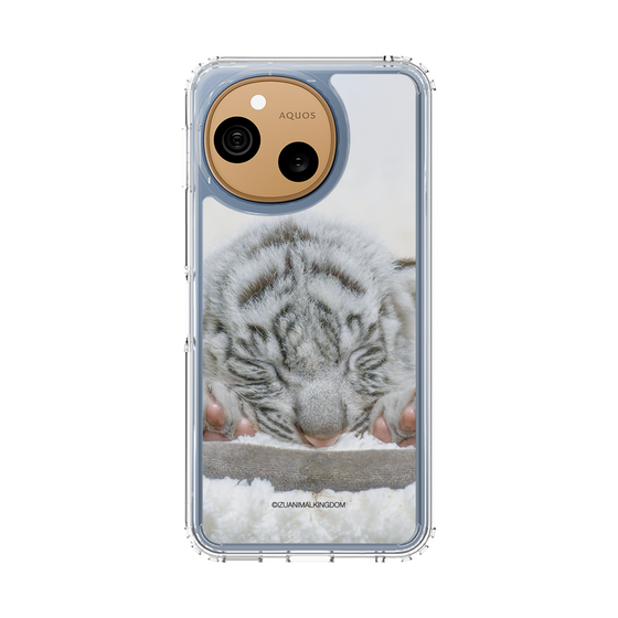 スリムプロテクションケース［ 伊豆アニマルキングダム - ホワイトタイガー - 赤ちゃん(ベビトラ） ］