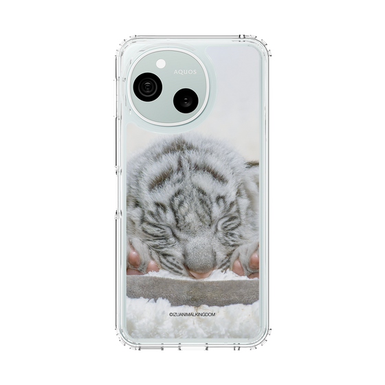 スリムプロテクションケース［ 伊豆アニマルキングダム - ホワイトタイガー - 赤ちゃん(ベビトラ） ］