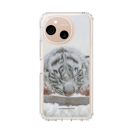 スリムプロテクションケース［ 伊豆アニマルキングダム - ホワイトタイガー - 赤ちゃん(ベビトラ） ］