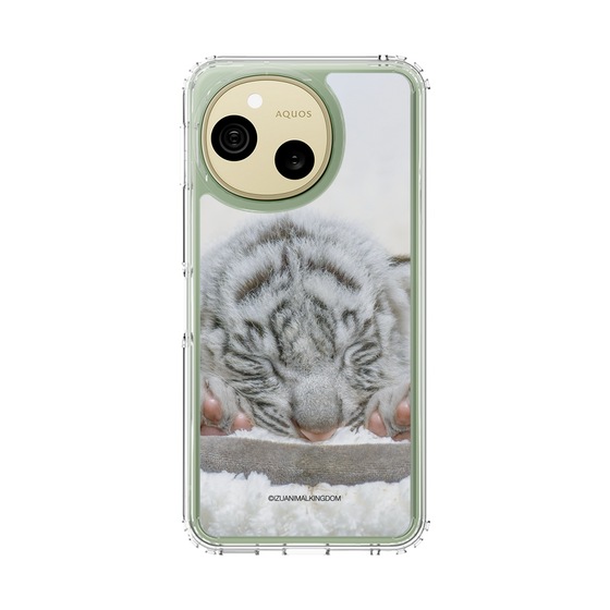 スリムプロテクションケース［ 伊豆アニマルキングダム - ホワイトタイガー - 赤ちゃん(ベビトラ） ］