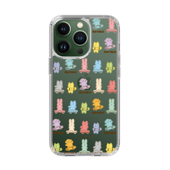 スリムプロテクションケース［ CRAFTHOLIC - Skateboard ］