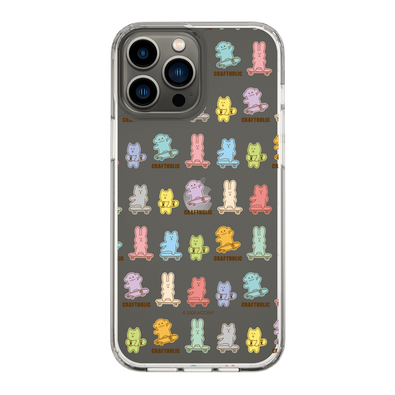 スリムプロテクションケース［ CRAFTHOLIC - Skateboard ］