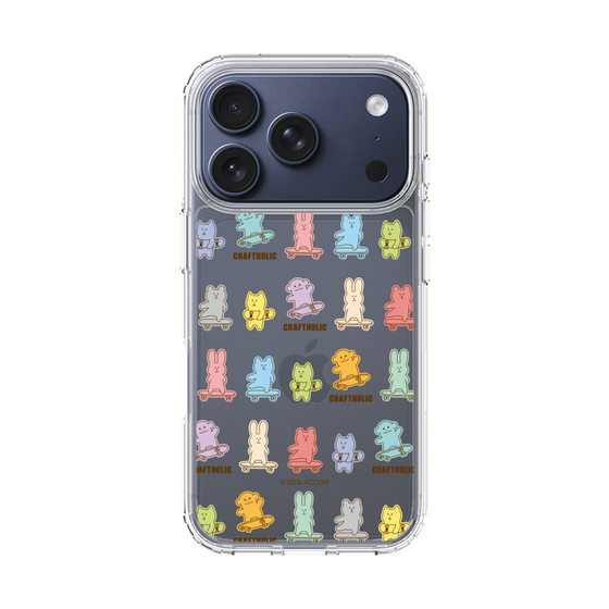 スリムプロテクションケース［ CRAFTHOLIC - Skateboard ］