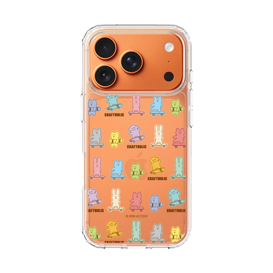 スリムプロテクションケース［ CRAFTHOLIC - Skateboard ］