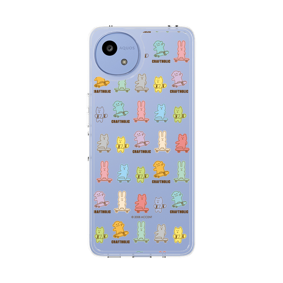 スリムプロテクションケース［ CRAFTHOLIC - Skateboard ］