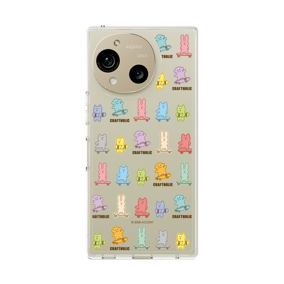 スリムプロテクションケース［ CRAFTHOLIC - Skateboard ］