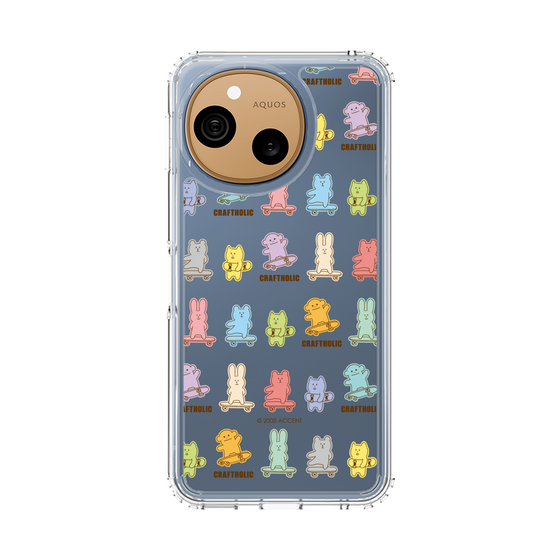 スリムプロテクションケース［ CRAFTHOLIC - Skateboard ］