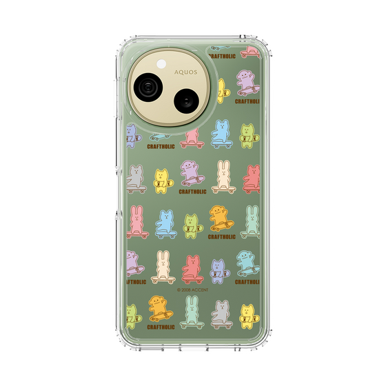 スリムプロテクションケース［ CRAFTHOLIC - Skateboard ］