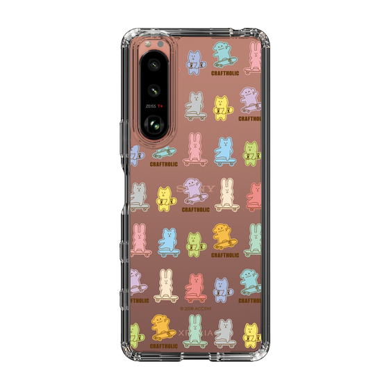 スリムプロテクションケース［ CRAFTHOLIC - Skateboard ］