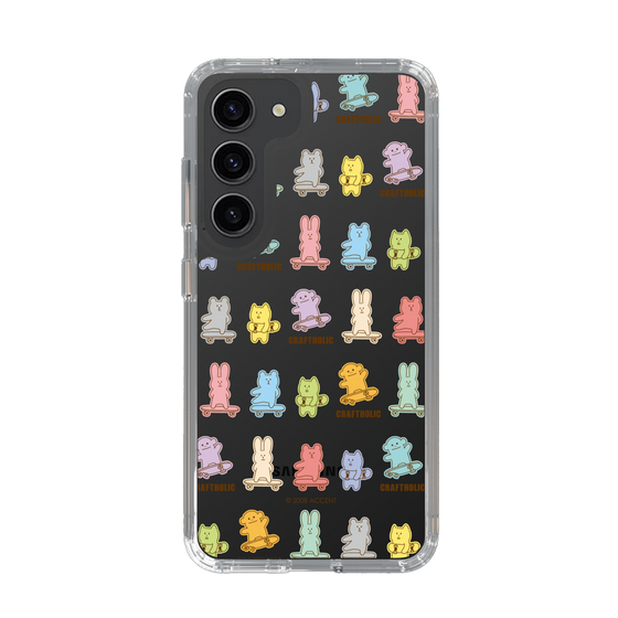 スリムプロテクションケース［ CRAFTHOLIC - Skateboard ］