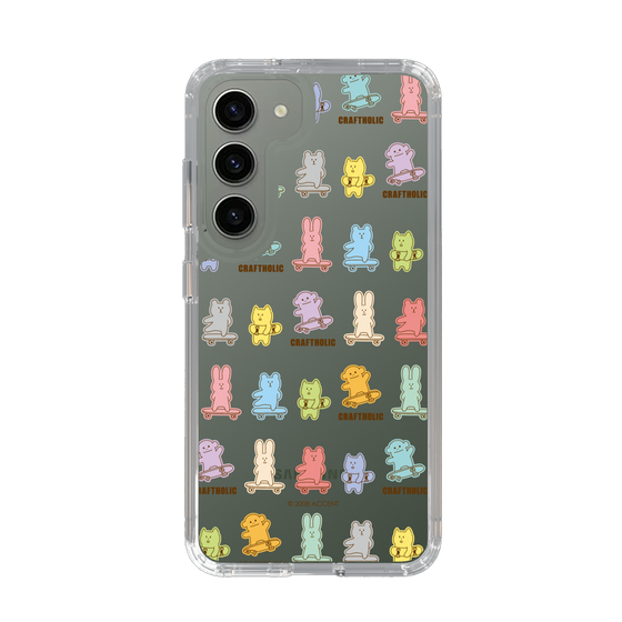 スリムプロテクションケース［ CRAFTHOLIC - Skateboard ］