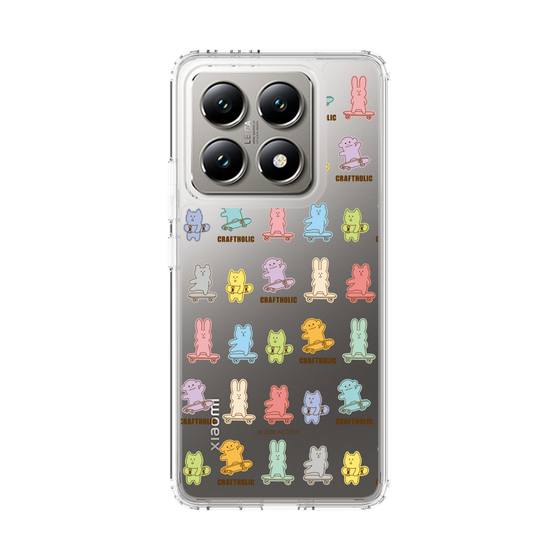 スリムプロテクションケース［ CRAFTHOLIC - Skateboard ］