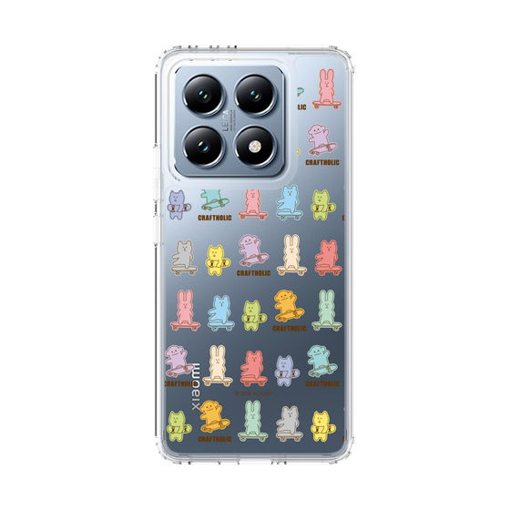 スリムプロテクションケース［ CRAFTHOLIC - Skateboard ］