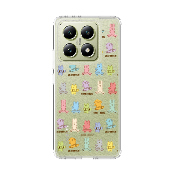 スリムプロテクションケース［ CRAFTHOLIC - Skateboard ］