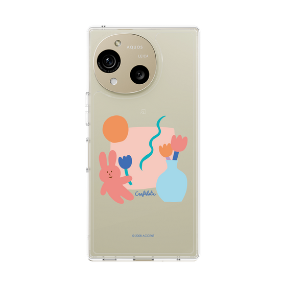 スリムプロテクションケース［ CRAFTHOLIC - Art ］
