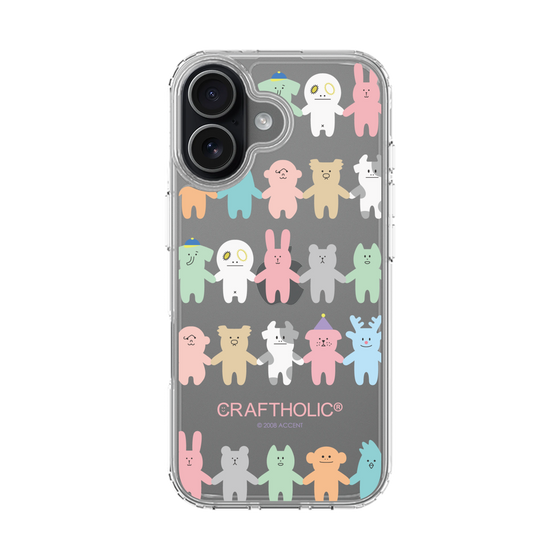 スリムプロテクションケース［ CRAFTHOLIC - Friends ］
