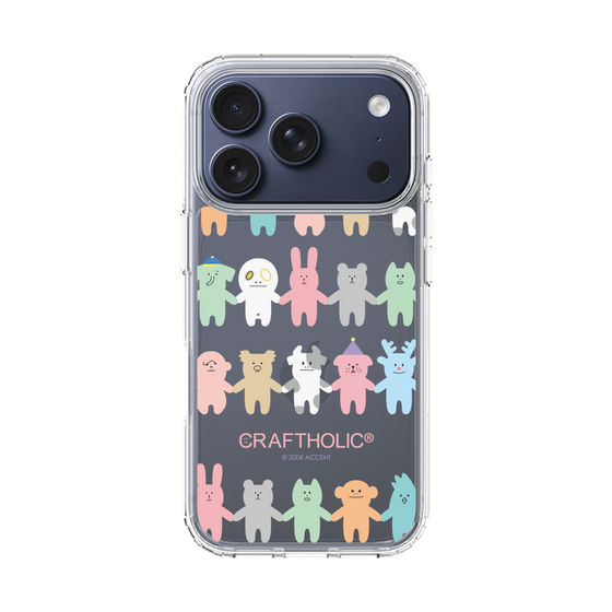スリムプロテクションケース［ CRAFTHOLIC - Friends ］