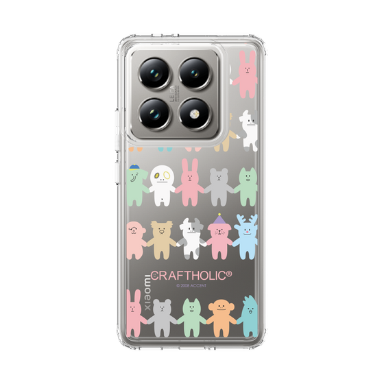 スリムプロテクションケース［ CRAFTHOLIC - Friends ］