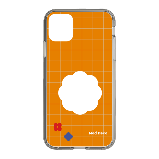 スリムプロテクションケース［ Mod Deco - オリジナル - レトロオレンジ ］