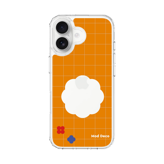 スリムプロテクションケース［ Mod Deco - オリジナル - レトロオレンジ ］