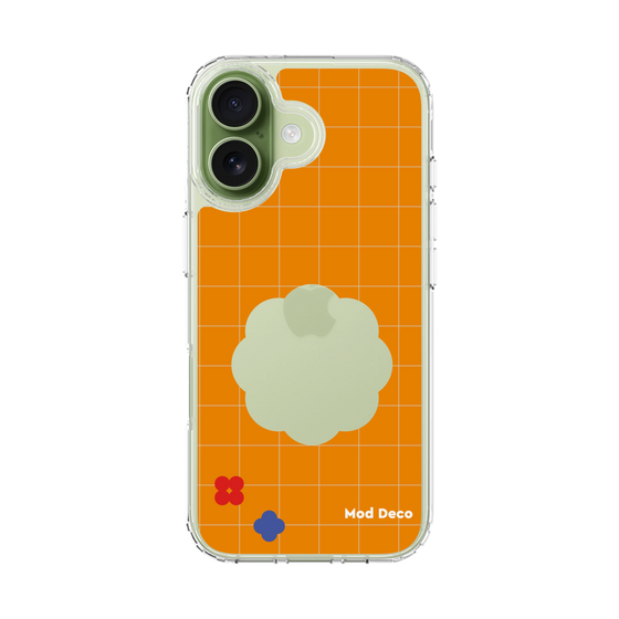 スリムプロテクションケース［ Mod Deco - オリジナル - レトロオレンジ ］