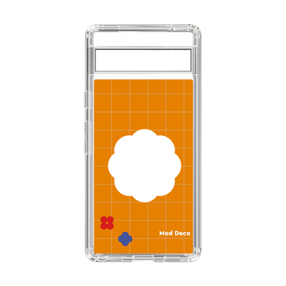 スリムプロテクションケース［ Mod Deco - オリジナル - レトロオレンジ ］