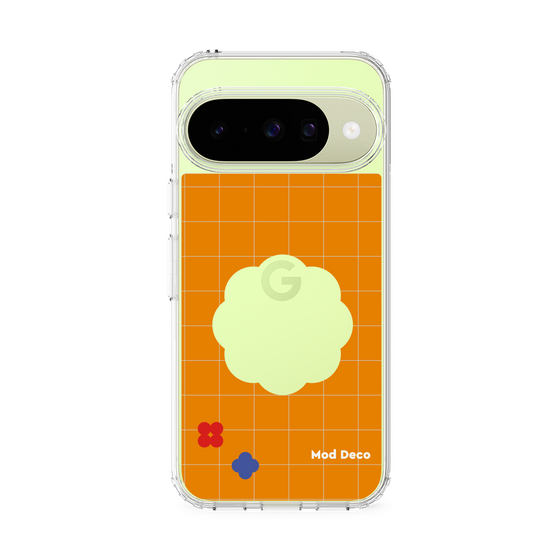 スリムプロテクションケース［ Mod Deco - オリジナル - レトロオレンジ ］