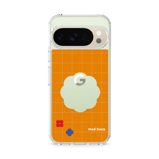 スリムプロテクションケース［ Mod Deco - オリジナル - レトロオレンジ ］