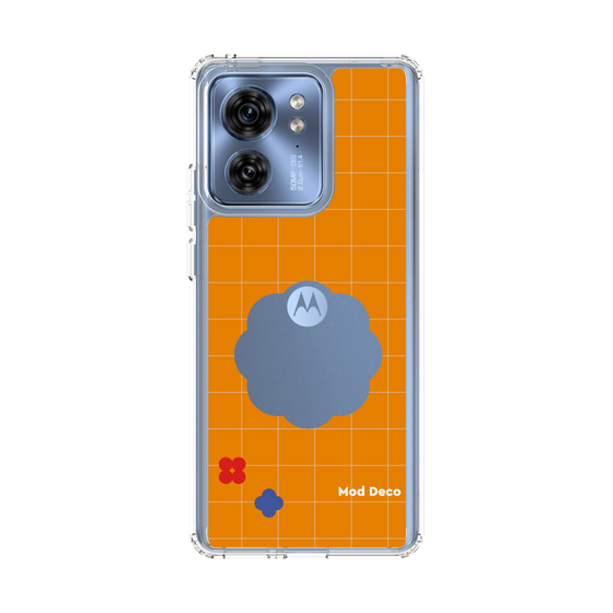 スリムプロテクションケース［ Mod Deco - オリジナル - レトロオレンジ ］
