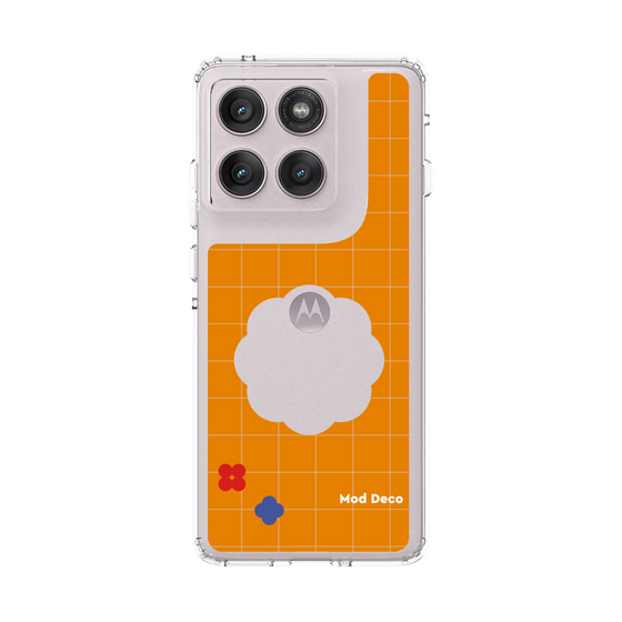 スリムプロテクションケース［ Mod Deco - オリジナル - レトロオレンジ ］