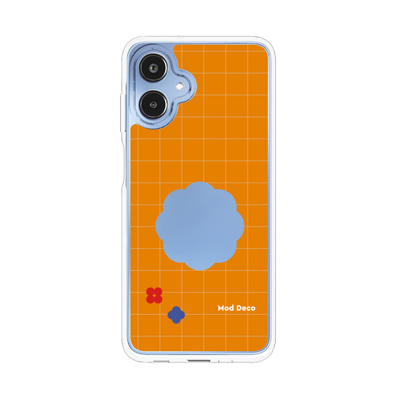 スリムプロテクションケース［ Mod Deco - オリジナル - レトロオレンジ ］