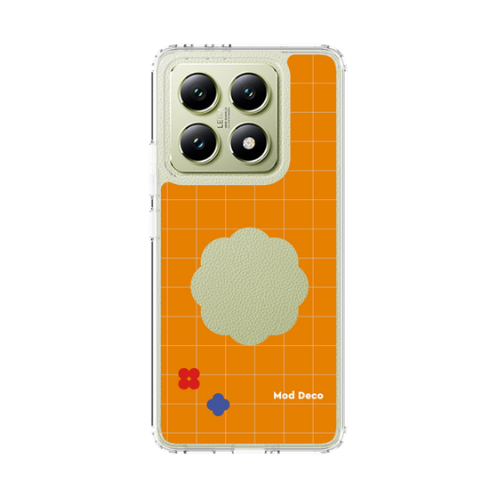 スリムプロテクションケース［ Mod Deco - オリジナル - レトロオレンジ ］