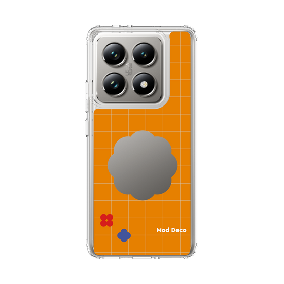 スリムプロテクションケース［ Mod Deco - オリジナル - レトロオレンジ ］