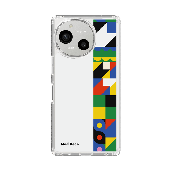 スリムプロテクションケース［ Mod Deco - オリジナル - 幾何学模様/B ］