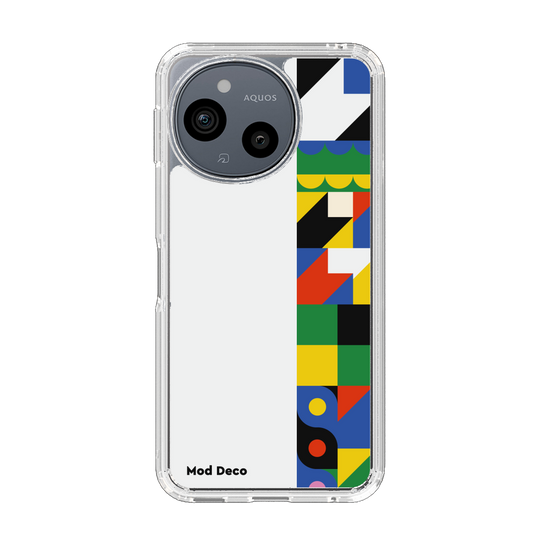 スリムプロテクションケース［ Mod Deco - オリジナル - 幾何学模様/B ］