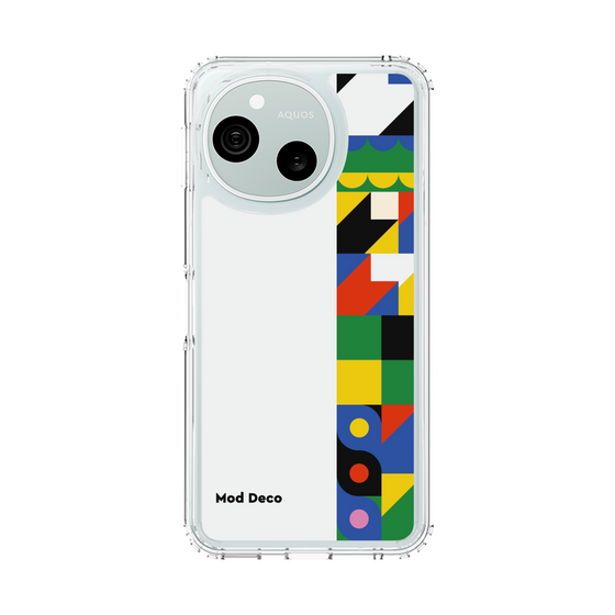 スリムプロテクションケース［ Mod Deco - オリジナル - 幾何学模様/B ］