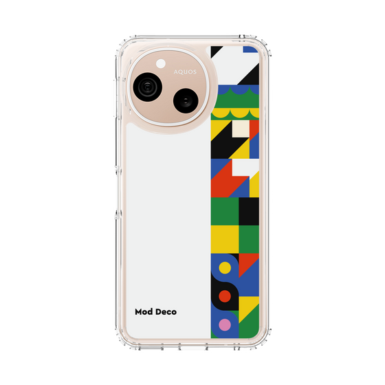 スリムプロテクションケース［ Mod Deco - オリジナル - 幾何学模様/B ］