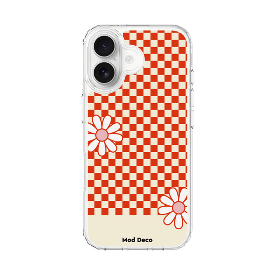スリムプロテクションケース［ Mod Deco - オリジナル - レトロフラワー ］