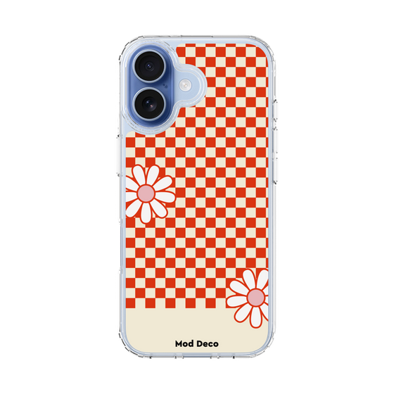 スリムプロテクションケース［ Mod Deco - オリジナル - レトロフラワー ］
