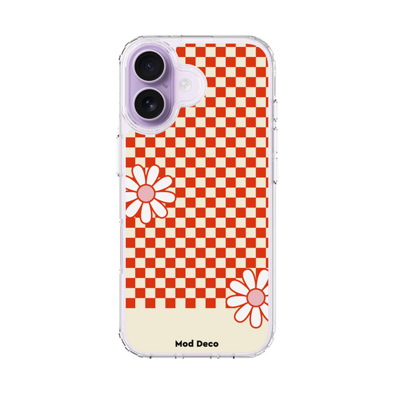 スリムプロテクションケース［ Mod Deco - オリジナル - レトロフラワー ］