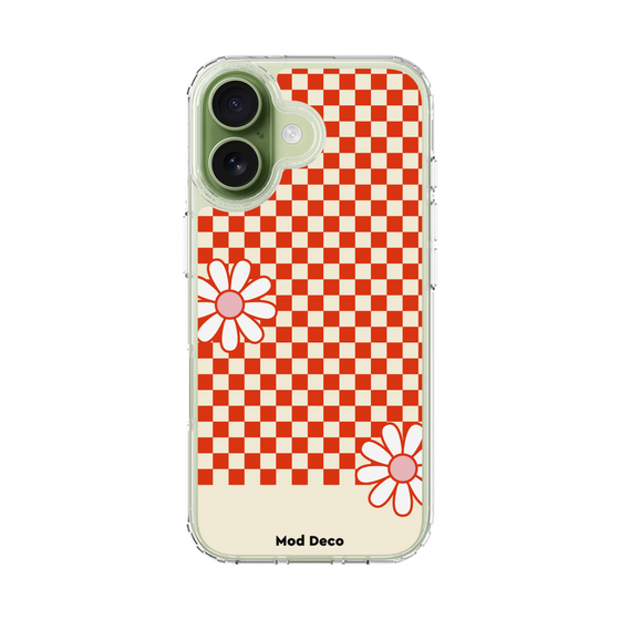 スリムプロテクションケース［ Mod Deco - オリジナル - レトロフラワー ］