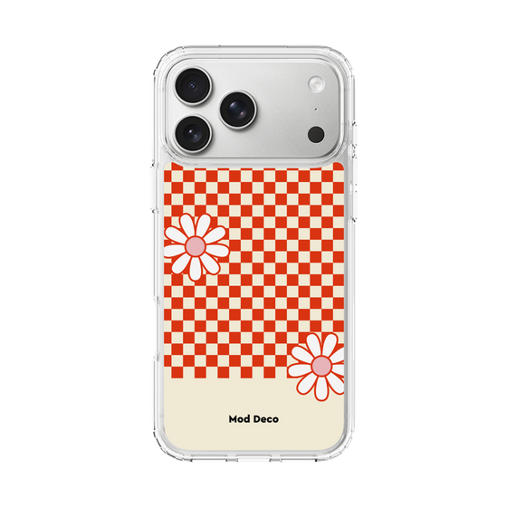 スリムプロテクションケース［ Mod Deco - オリジナル - レトロフラワー ］