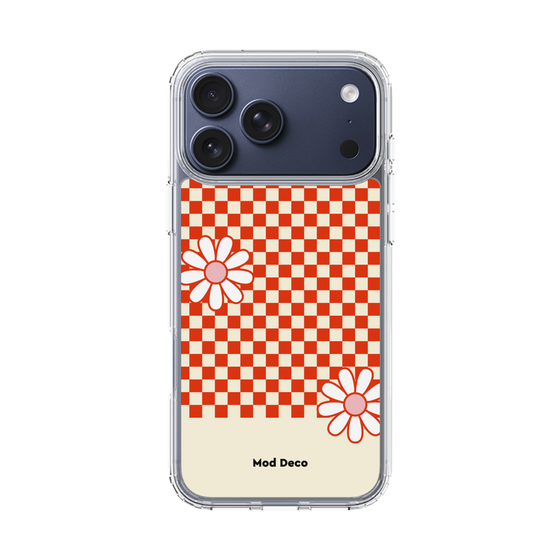 スリムプロテクションケース［ Mod Deco - オリジナル - レトロフラワー ］