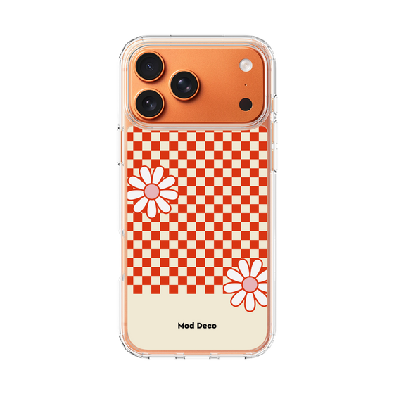 スリムプロテクションケース［ Mod Deco - オリジナル - レトロフラワー ］