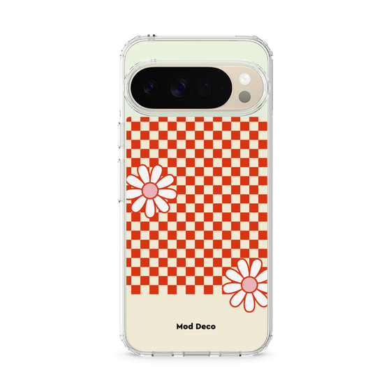 スリムプロテクションケース［ Mod Deco - オリジナル - レトロフラワー ］