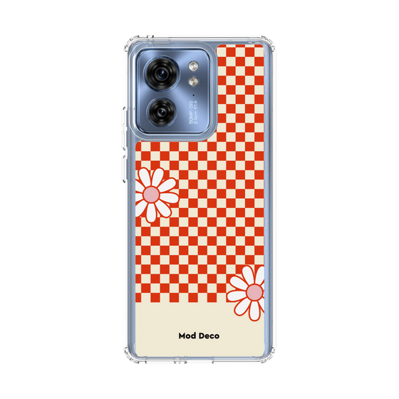 スリムプロテクションケース［ Mod Deco - オリジナル - レトロフラワー ］