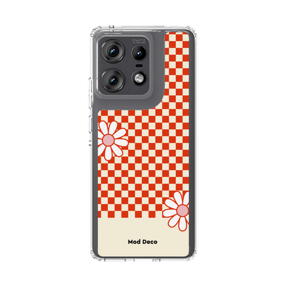 スリムプロテクションケース［ Mod Deco - オリジナル - レトロフラワー ］